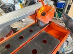 Van Voorden steen of tegelzaag., Doe-het-zelf en Verbouw, Gereedschap | Zaagmachines, Ophalen, Cirkelzaag, 70 mm of meer, Zo goed als nieuw