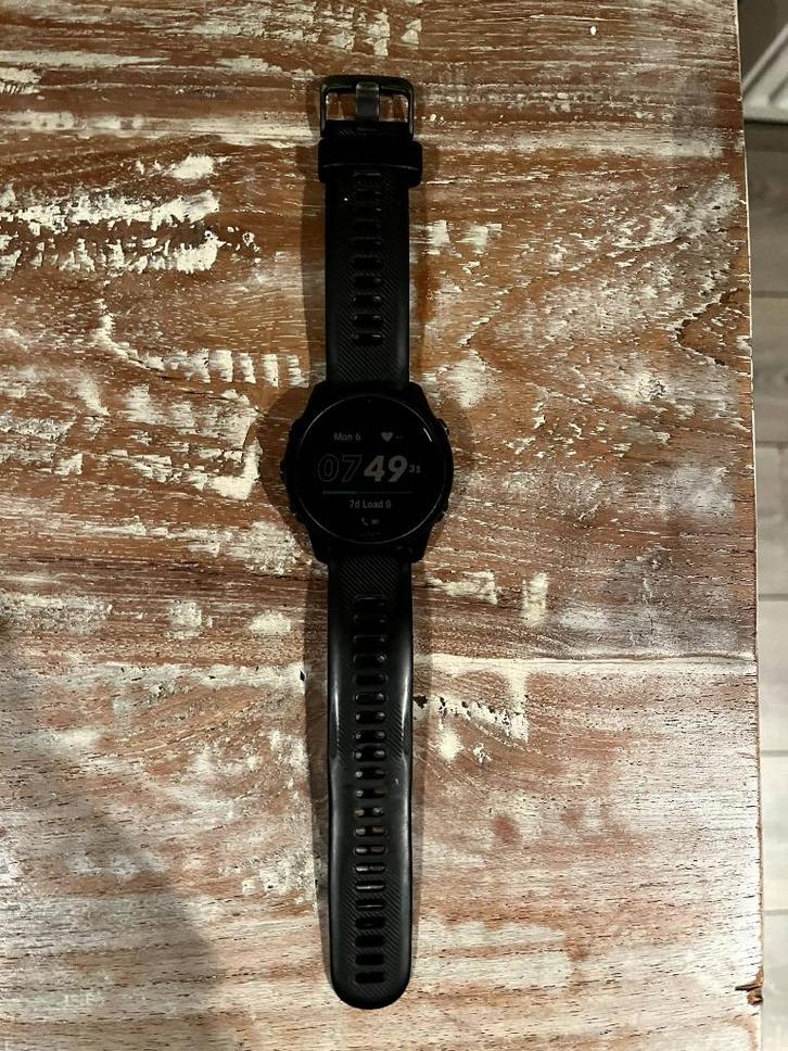 Goed werkende Garmin Forerunner 745, Sieraden, Tassen en Uiterlijk, Sporthorloges, Zo goed als nieuw, Android, Zwart, Afstand