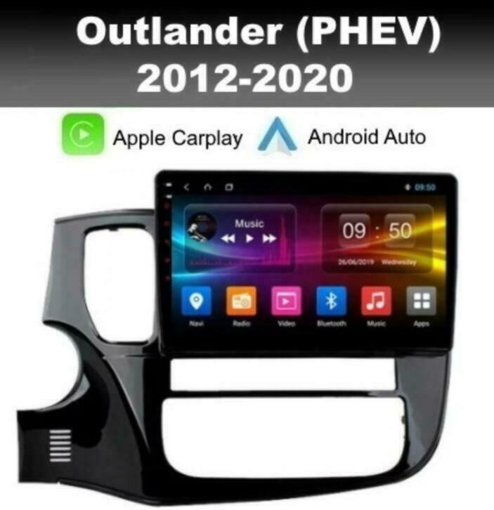 Mitsubishi Outlander PHEV radio navigatie dab+ android 11, Auto diversen, Autoradio's, Ophalen of Verzenden, Nieuw