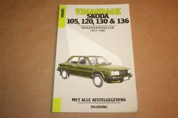Vraagbaak Skoda 105, 120, 130 & 136 - Modellen 1977-1991 beschikbaar voor biedingen