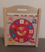 Houten Speelgoed: Klok, Alfabet & Telraam, Ophalen of Verzenden