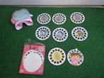 fisher price viewmaster,roze,met 7 schijfjes,3 van Winx/Dora, Kinderen en Baby's, Ophalen of Verzenden, Gebruikt, Speelset