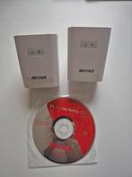 Buffalo Powerline Adapters met CD, Computers en Software, Ophalen of Verzenden, Gebruikt, Buffalo