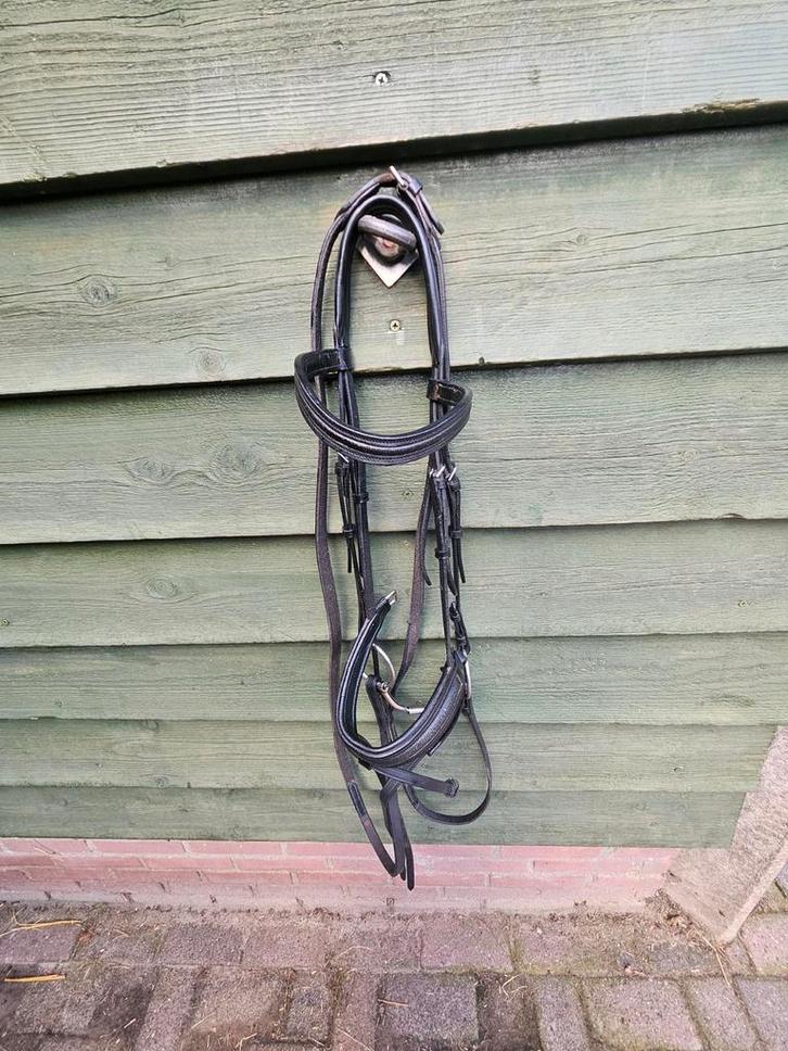 Rossner hoofdstel maat cob, Dieren en Toebehoren, Paarden en Pony's | Hoofdstellen en Tuigage, Zo goed als nieuw, Dressuur, Ophalen of Verzenden