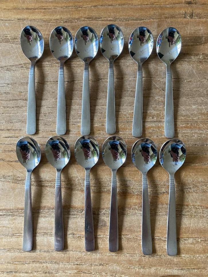12x vintage advocaat likeurlepeltjes Gero Zilmeta Slowfox, Antiek en Kunst, Antiek | Bestek, Ophalen of Verzenden