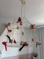 Hanglamp met Vogels, Ophalen of Verzenden, Zo goed als nieuw, Metaal, Minder dan 50 cm
