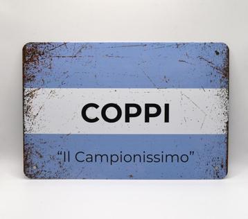 Fausto Coppi bord - racefiets wielrennen Bianchi beschikbaar voor biedingen
