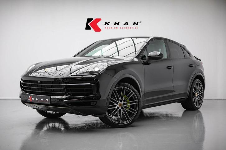 Porsche Cayenne Coupe 3.0 E-Hybrid |Pano|SportChrono|360|Bos, Auto's, Porsche, Bedrijf, Te koop, Cayenne, 360° camera, 4x4, ABS