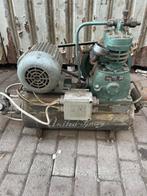 Compressor krachtstroom, Doe-het-zelf en Verbouw, Compressors, 100 liter of meer, Ophalen, Zo goed als nieuw