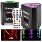 BeamZ BBP93 Accupar Uplight Accu Spot | Tweedeleven*, Muziek en Instrumenten, Licht en Laser, Ophalen of Verzenden, Zo goed als nieuw