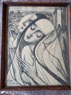 Schilderijtjes van Jan Toorop, Antiek en Kunst, Kunst | Tekeningen en Foto's, Ophalen