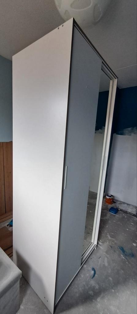 Ikea Trysil kast met schuifdeuren, Huis en Inrichting, Kasten | Kledingkasten, Gebruikt, 200 cm of meer, 50 tot 100 cm, 50 tot 75 cm