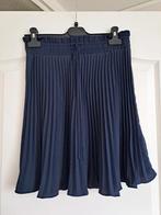 Blauwe plisse rok maat 38 M H&M, Maat 38/40 (M), H&M, Blauw, Ophalen of Verzenden
