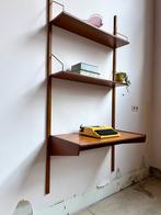 Vintage Wandmeubel Systeem bureau in de stijl van Cadovius, Huis en Inrichting, Kasten | Wandmeubels, Ophalen, Gebruikt, Minder dan 150 cm
