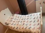 Stevig Peuterbed bed wit compleet studio ditte dekbed 150/70, Kinderen en Baby's, Ophalen, 70 tot 85 cm, 140 tot 160 cm, Zo goed als nieuw