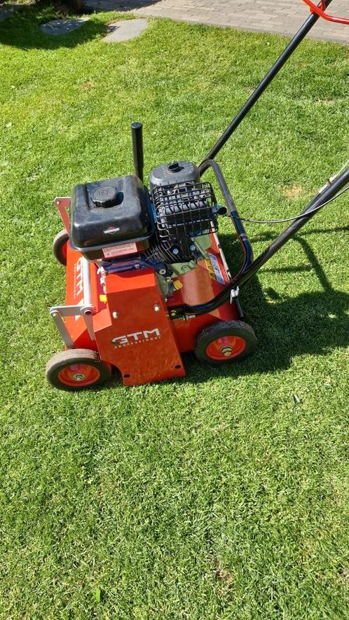 Te huur verticuteermacine, Tuin en Terras, Verticuteermachines, Nieuw, Benzine, Ophalen