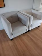 TEAB 2x Jan des Bouvrie Fauteuil, Huis en Inrichting, Fauteuils, Ophalen, Hout, Gebruikt, 75 tot 100 cm