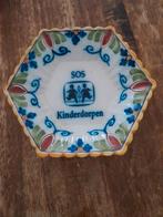 Makkum SOS Kinderdorpen Wandbordje Vintage, Ophalen of Verzenden