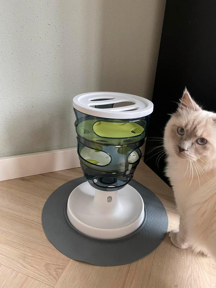 Catit Design Senses Voer Labyrint - ca. H 33 cm, Ø 24, Dieren en Toebehoren, Katten-accessoires, Zo goed als nieuw, Ophalen of Verzenden