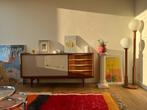 Vintage teak lowboard, Huis en Inrichting, Ophalen, 150 tot 200 cm, Teakhout, Zo goed als nieuw