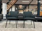 2 Nieuw Rolf Benz 655 Eetkamerstoel stof leer Design stoel