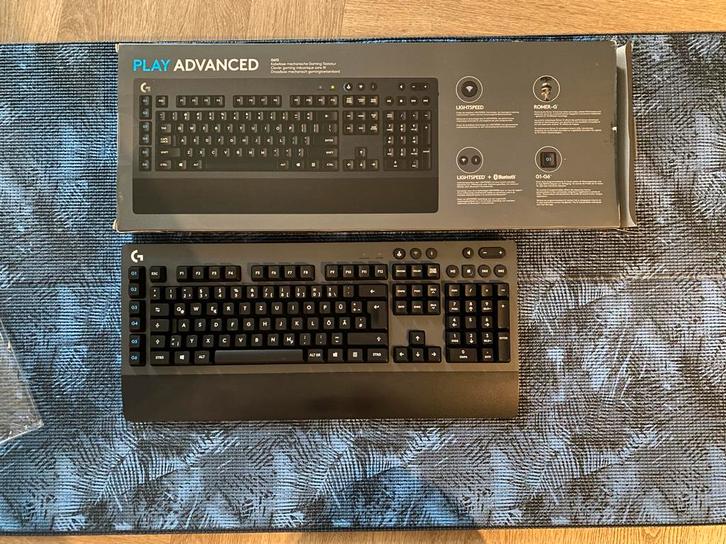 Logitech G 920-008388 QWERTZ, Computers en Software, Toetsenborden, Gebruikt, Overige indelingen, Draadloos, Gaming toetsenbord