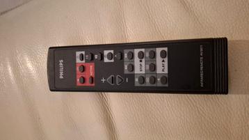 Retro: Philips RC5 afstandsbediening voor VHS videorecorder beschikbaar voor biedingen