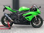 Kawasaki ZX6R | Groen | 2009 | 35kw, 4 cilinders, Bedrijf, Super Sport, 600 cc