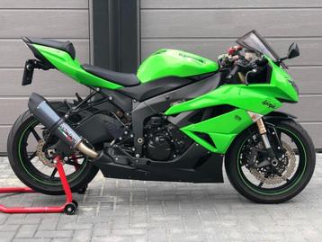Kawasaki ZX6R | Groen | 2009 | 35kw beschikbaar voor biedingen
