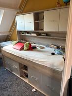 Bed 90x200 met opbergruimte, Kinderen en Baby's, Kinderkamer | Bedden, Ophalen, 85 tot 100 cm, Gebruikt, Matras