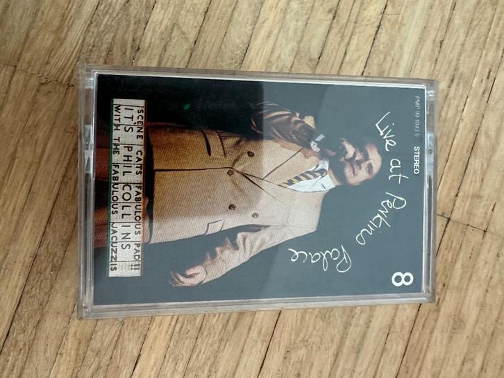 Sony video 8 cassette Phil Collins – Live at Perkins Palace, Audio, Tv en Foto, Videocamera's Analoog, (Video)band, 8mm, Ophalen