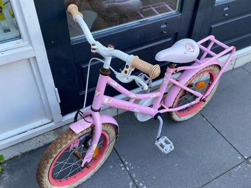 Meisjesfiets / girls bike, Fietsen en Brommers, Fietsen | Meisjes, Gebruikt, 16 inch, Ophalen