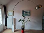 Flos Arco replica booglamp - marmeren voet, Gebruikt, Metaal, Modern, Verzenden
