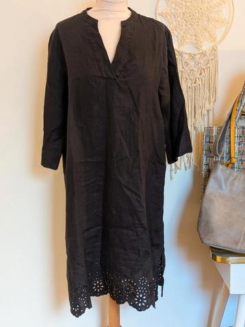 Zwarte jurk met leuke details, mt 40, Purdey beschikbaar voor biedingen