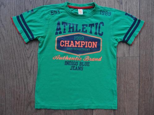 Leuk baseball jongens zomer shirt korte mouw maat 128, Kinderen en Baby's, Kinderkleding | Maat 128, Zo goed als nieuw, Jongen