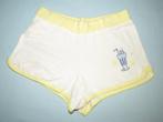 1 EURO OF GRATIS Korte broek wit lichtgeel met ijsje, mt 164, Ophalen of Verzenden, Zo goed als nieuw, Meisje, Broek