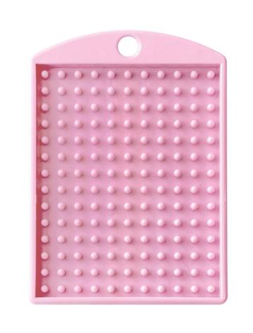 Pixelhobby medaillon plaatje 3 x 4 cm pastelroze beschikbaar voor biedingen