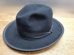 Vintage zwarte hoed Mafia 'Extra' maat XL 60, Ophalen, 60 cm (XL, 7½ inch) of meer, Hoed, Extra