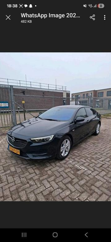 Opel Insignia 1.5 Turbo 165pk Start/stop Aut 2020 Blauw beschikbaar voor biedingen