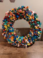 Ballonnen krans kleurrijk 60 cm, Ophalen of Verzenden, Gebruikt