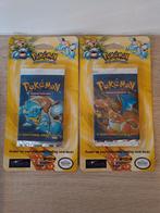 Pokemon base set Charizard & Blastoise blister, Hobby en Vrije tijd, Verzamelkaartspellen | Pokémon, Ophalen of Verzenden, Nieuw
