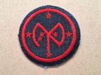 WWII US 27th Infantry Division patch, Verzenden, Amerika, Embleem of Badge