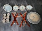 Vintage graan temperatuur meters en blikjes, Antiek en Kunst, Ophalen of Verzenden