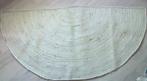 KEY WEST Handmade jute vloerkleed halve cirkel 75x150cm, Gebruikt, 100 tot 150 cm, Ophalen of Verzenden, Crème