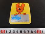 sticker WALIBI mascotte kangoeroe knipoog, Verzamelen, Stickers, Ophalen, Zo goed als nieuw, Bedrijf of Vereniging