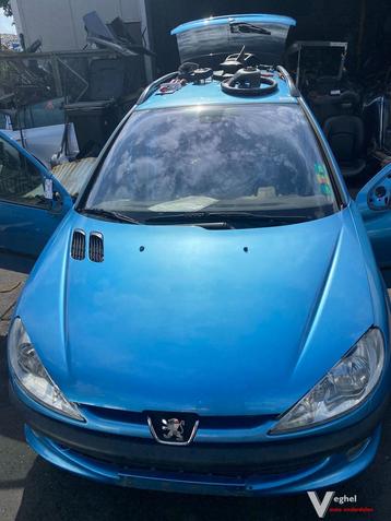 Peugeot 206 Sw GTI 2003 250080 Motorkap kleurcode KNY beschikbaar voor biedingen