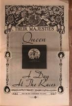 Paginagrote A3 advertentie QUEEN release Day At The Races, Cd's en Dvd's, Vinyl | Rock, Ophalen of Verzenden