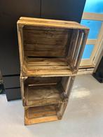 3 Vintage Fruitkisten, Huis en Inrichting, Woonaccessoires | Kisten, Ophalen, Gebruikt, 50 tot 100 cm, Minder dan 50 cm