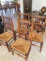 4 handgemaakte spindelback stoelen, Ophalen