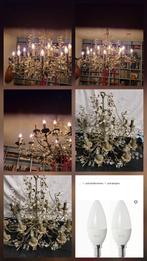 Lamp, kroonluchter, Ophalen, Gebruikt, Glas, Barokstijl